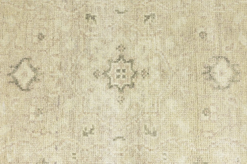 Hand-Knotted Transitional Oriental Rug Muted Floral Style Bedroom Carpet 3X5 ft - Picture 9 of 17