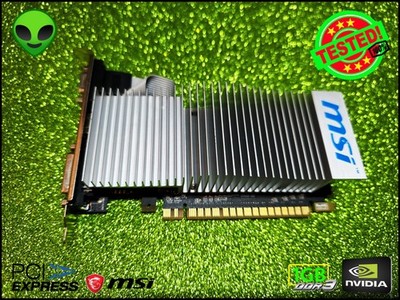 NVIDIA GeForce GT 210 1GB DDR3 Silent PCI EXPRESS MSI HDMI VGA Video Card #800