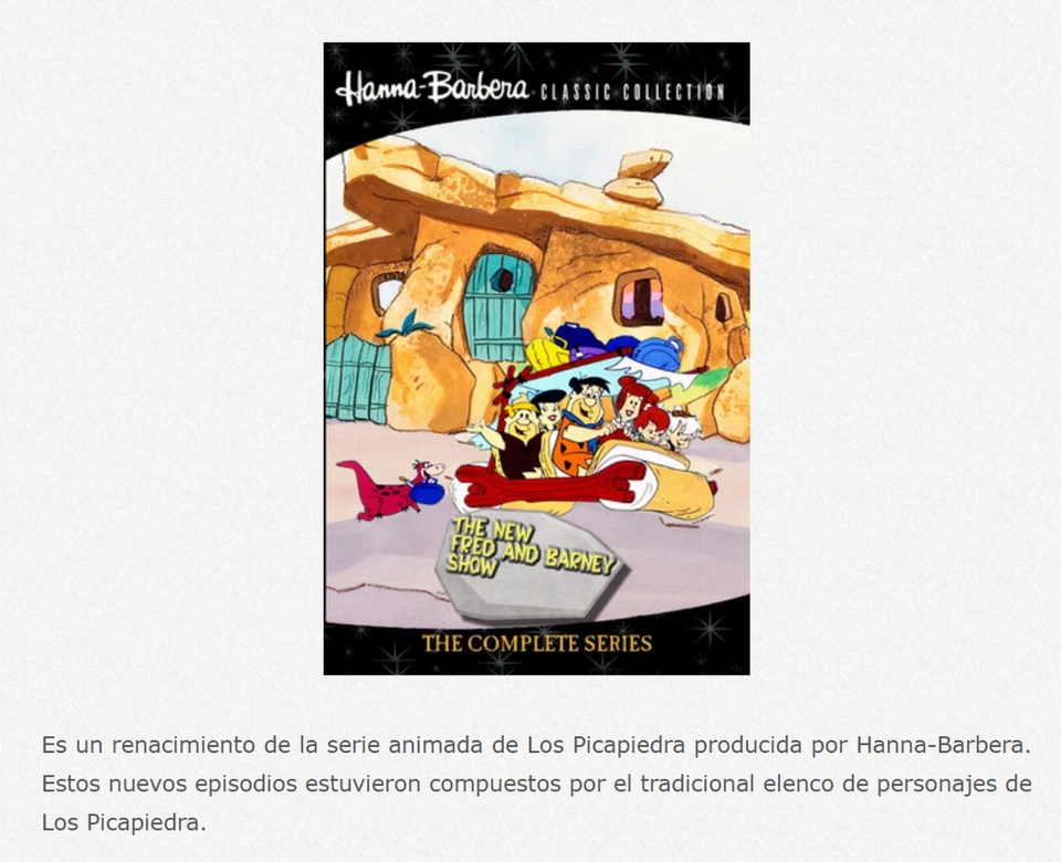 Completas de TV Los Picapiedra Mega-Colección 3 Series Foto 2 de 4