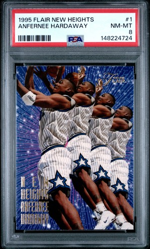 Anfernee Hardaway #1 1995 Flair New Heights card