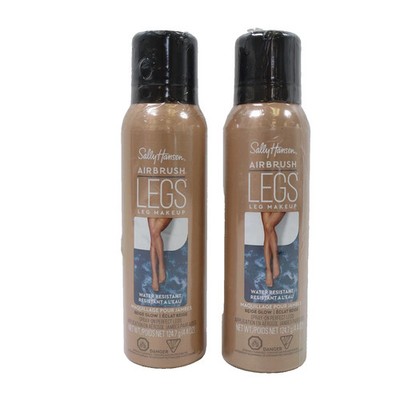 Sally Hansen Airbrush Legs Beige Glow 4.4 oz Spray On Leg Makeup (2 Pack)