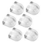 6 pièces Arrêts de Portes, Butee de Porte Adhesive, Butoir de Porte Sol, Tran...