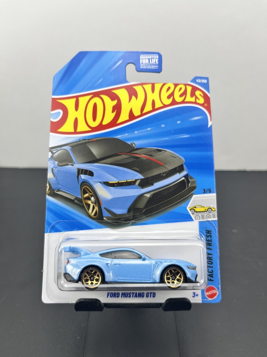 Hot Wheels 2026 Mainline Factory Fresh Ford Mustang GTD Blue #43