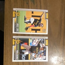 Topps Series One 2023 Pittsburgh Pirates Oneil Cruz & Paul Skenes MLB Cards