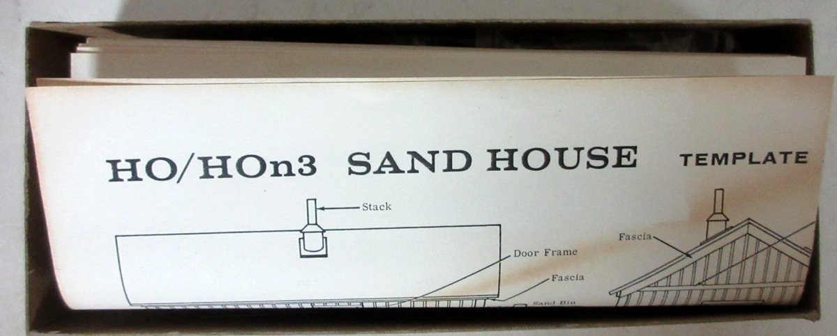 Campbell Scale Models 358 HO/HOn3 Scale Sand House Building Kit | eBay