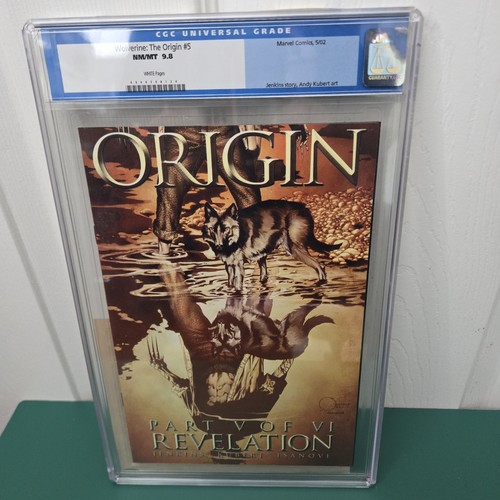 Wolverine: The Origin #5 (Marvel Comics May 2002) CGC 9.8 White Pages