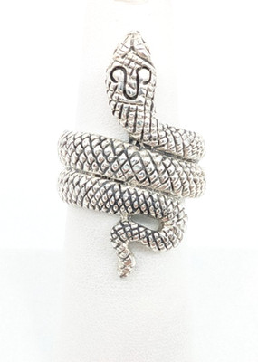 Sterling Silber 925 6,75 Ring Schlange R757 - WMF1023