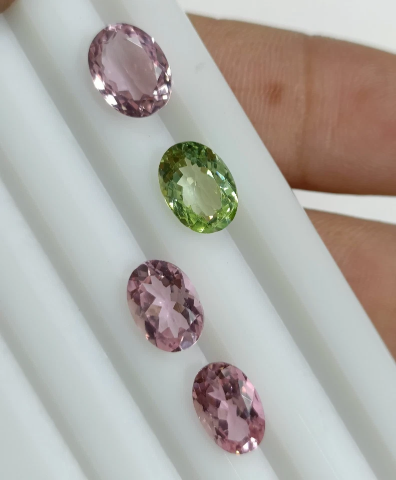 Natural Multi-Colour Tourmaline Faceted Gemstone Loose Cut Gemstone Congo Mines - Image 4 of 4