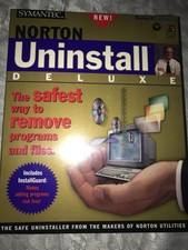 NOS Vintage 1997 NORTON UNINSTALL DELUXE Symantec WINDOWS NT  95 InstallGuard