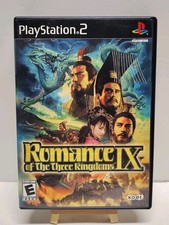 Romance of the Three Kingdoms IX (Sony PlayStation 2 Ps2, 2004) Complete Cib