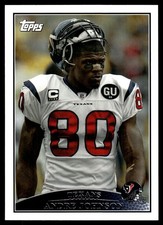 Andre Johnson 2009 Topps #60 Houston Texans NFL READ FREE SHIPPING AutographDen