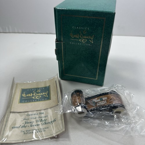 WDCC Schneewittchen und die sieben Zwerge Eröffnungstitel Filmrolle in Box mit Echtheitszertifikat