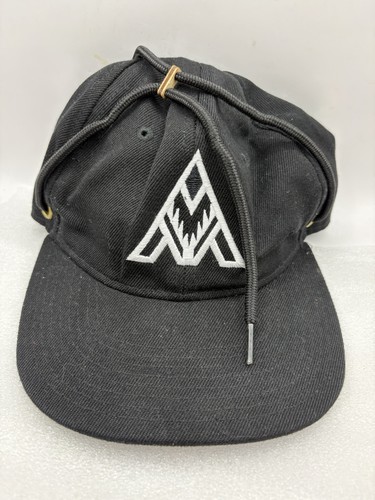Findlay Black & White w/ Stampede Laces on Brim Hat /Cap X-Games No Tags HT
