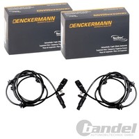 2X Denckermann ABS-SENSOR Raddrehzahl Hinten Passend FÜR CitroËN C6 Peugeot 407