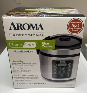 Heathy Aroma Housewares ARC-1120SBL Smartcarb Digital Rice & Slow Cooker