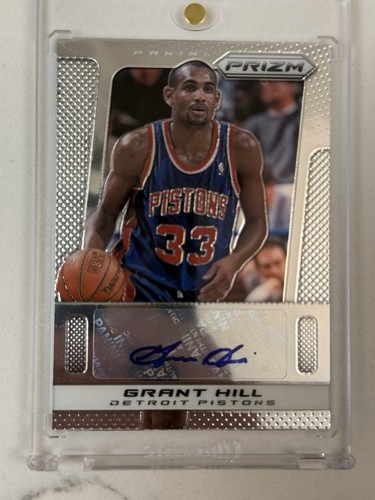 Grant Hill #129 2013 Panini Prizm Autograph card