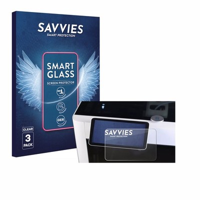 3x Savvies Schutzglas für Bambu Lab X1-Carbon 3D Printer Panzer Folie Glas klar