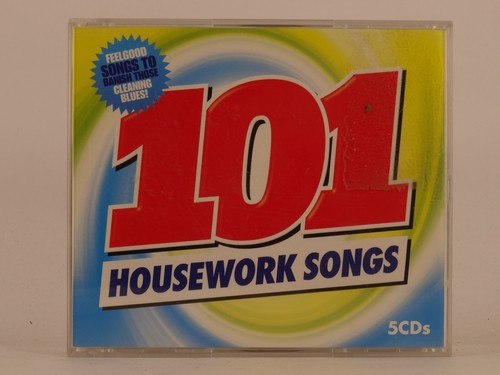 VARIOUS ARTISTS 101 HOUSEWORK SONGS (5XCD) (Z79) 20+ Track CD Album including Pi - Zdjęcie 1 z 8
