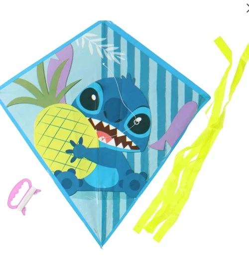 Lot Of 5 Disney Kites Spiderman, Hello Kitty, Mickey, Princess, Stitch 3D NIP - Image 4 of 4