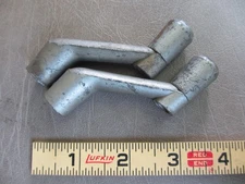 2 Nickel Color 5/16" Spline Casement Window Crank Handle for Operator w/screws A