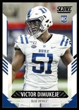 2021 Score #397 Victor Dimukeje - Duke Blue Devils - Rookie