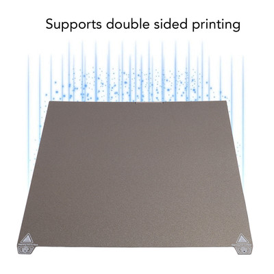 PEI PEO Build Plate 370x370mm Textured AndDouble Sided Build Sheet For K2 PLUS 