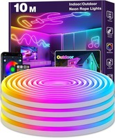 LED Strip Lichtleiste RGB App Steuerung Musik Sync Wasserdicht IP65 10M