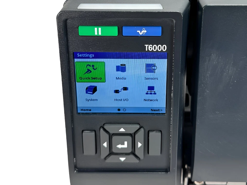 Printronix T6000 T6304 Thermal Transfer Label Printer 300 dpi LAN USB Serial - Image 2 of 4