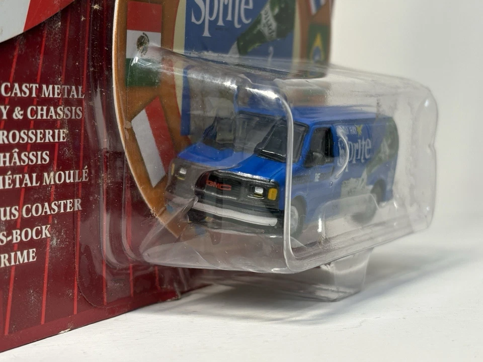 JOHNNY LIGHTNING  COCA COLA INTERNATIONAL  SPRITE 1999 GMC 2500 SAVANA VAN  Rare - Image 3 of 4