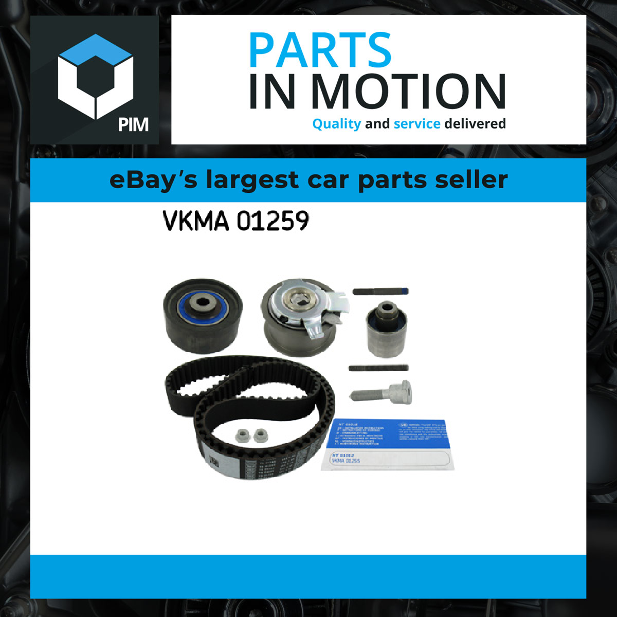 Fits SKF VKMA 01259 TIMING BELT KIT FOR CAR ⭐UK Stock⭐ - Image 3