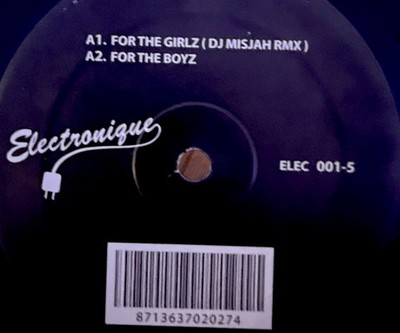Electronique For The Girlz Misjah Remix Gideon Hommes Alexis Tyrel Electro RARE