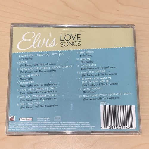 Elvis Presley - Elvis: Love Songs (CD) - Picture 2 of 2