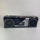 SANYO Vintage Model M-S300K Stereo AM-FM- SW Radio Cassette Recorder - AS-IS