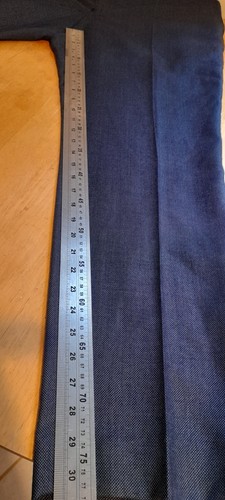 Racing Green Suit Navy Blue 2 Piece Suit, Jacket 46 Trousers W 40 L31 Occasions - Picture 14 of 15