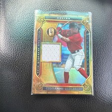 Panini Chronicles Gold Standard Swatches Ceddanne Rafaela Boston Red Sox #GSS-CR