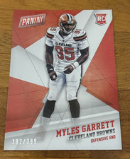 Myles Garrett 2017 Panini Black Friday Rookie Card RC RARE SP #68 - #d 392/399