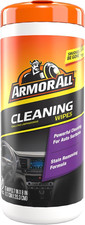 Interior Car Cleaning Wipes, 25 Count Canister, Powerful Cleaning for Dashboards