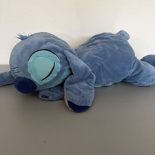 Disney OFFICIAL SLEEPING STITCH PLUSH TOY PILLOW 22"-SKY BLUE COLOR