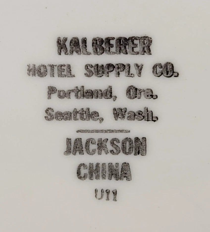 Jackson China Restaurant Beige Taupe Stag Deer 9.75" Dinnerplate - Image 4 of 4