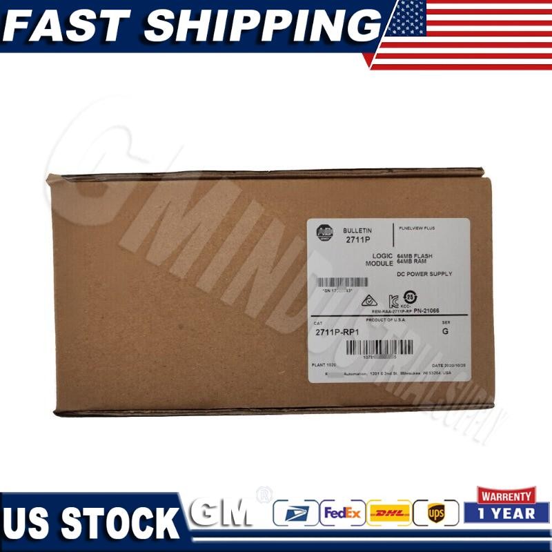 NEW IN BOX 2711P-RP1 Ser G Panelview Plus Logic Module 2711P-RP1 US Free Tax