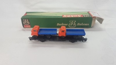  BTTB 4541 Spur TT DR W50 Orange Blau Autotransporter OVP