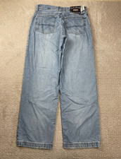 Lucky Brand Jeans Mens 33x30 Low Rise Baggy Light Wash Cotton Denim USA Made 90s