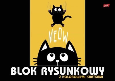 5904149016517 UNIPAP Blok rysunkowy z kolorowymi kartkami A3, 16k. UNIPAP