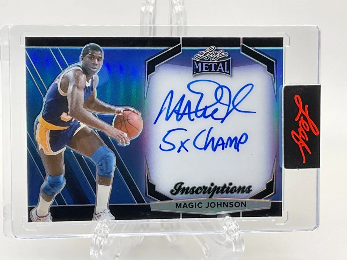 Magic Johnson Autographed Basketball Trading Cards for sale | eBay