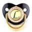 thumbnail 17 - Dummy Pacifier Name Initial Letters Newborn Baby Kids Silicone Orthodontic Gift