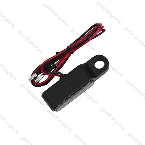 Motorrad LED Lenkerenden E-Prüfzeichen Blinker Schwarz Für Harley Chopper Custom - Bild 9 von 11