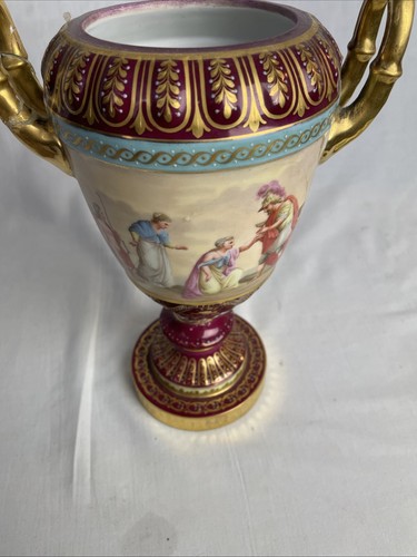 19th Century Vienna Porcelain Vase - Picture 18 of 23