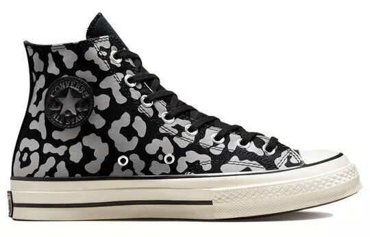 Black leopard converse discount