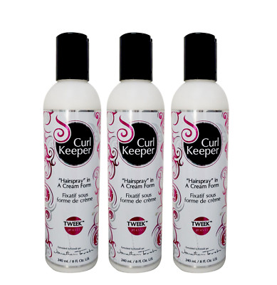 Curly Keeper Hair Solutions Tweek - - Preserve the Natural Shine 8Oz Set of 3