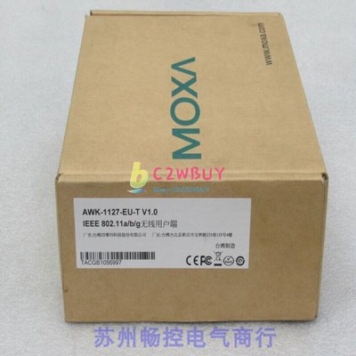 1PC AWK-1127-EU-T MOXA Fedex DHL Ship [MTIwMA==] #A6-31